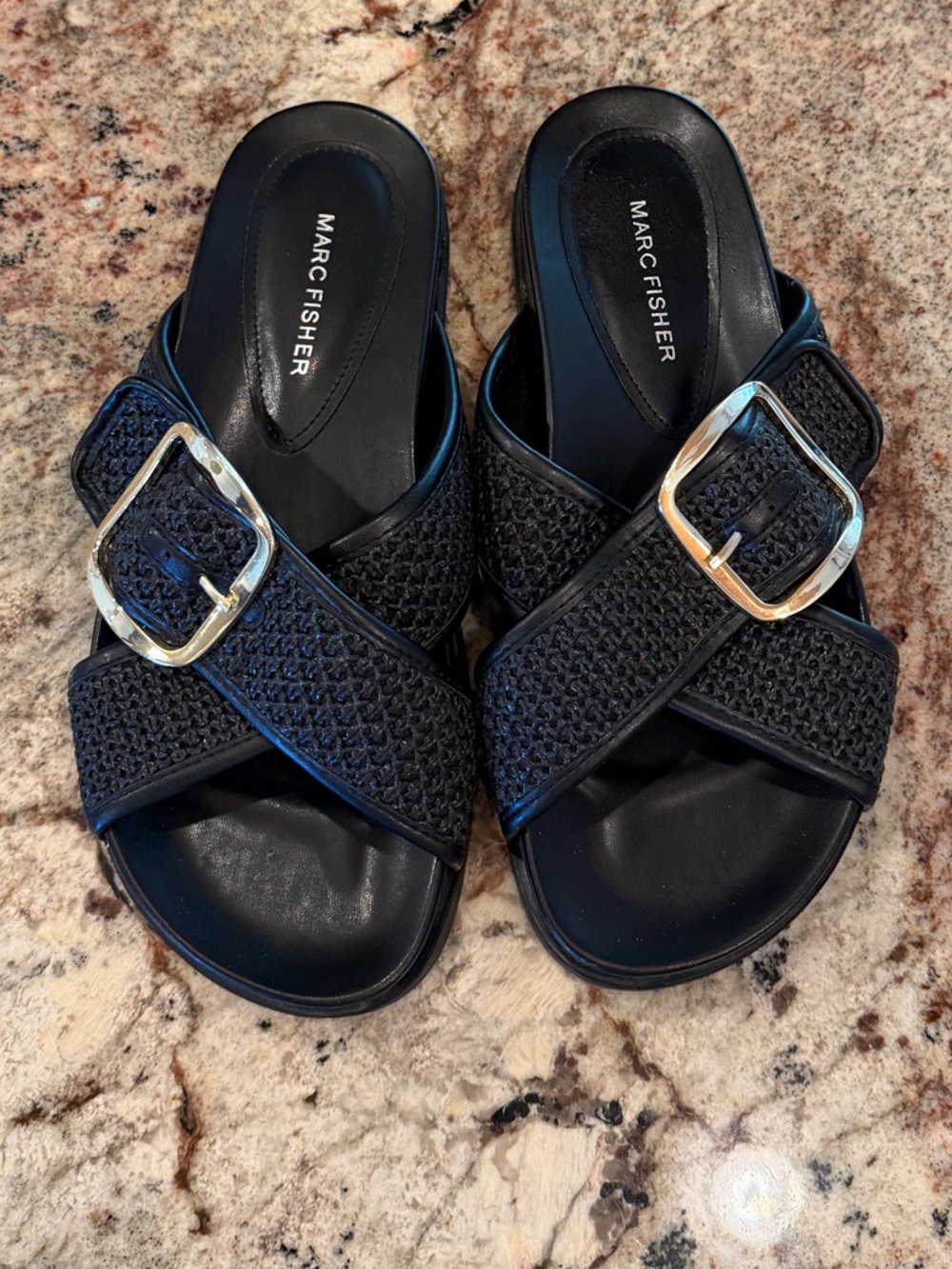 Marc Fisher Hazaia Slide Sandals